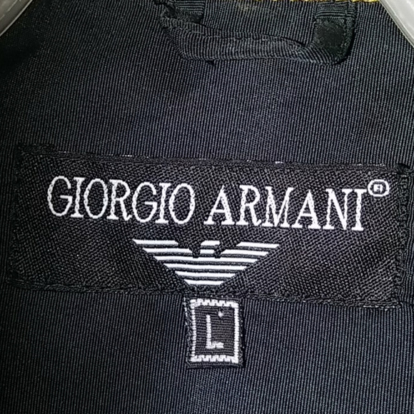 *FINAL PRICE* Giorgio Armani Lightweight Nylon Jacket - Picture 5 of 6